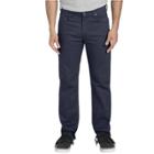 Dickies Men's Flex Twill Regular Straight Fit 5-pocket Pants - Rinsed Dark Navy