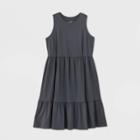Women's Plus Size Sleeveless Dress - Universal Thread Gray