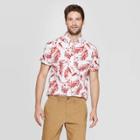 Petitemen's Slim Fit Short Sleeve Northrop Poplin Button-down Shirt - Goodfellow & Co Georgia Peach L, Men's, Size: