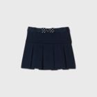 Toddler Girls' Stretch Uniform Twill Skorts - Cat & Jack Navy
