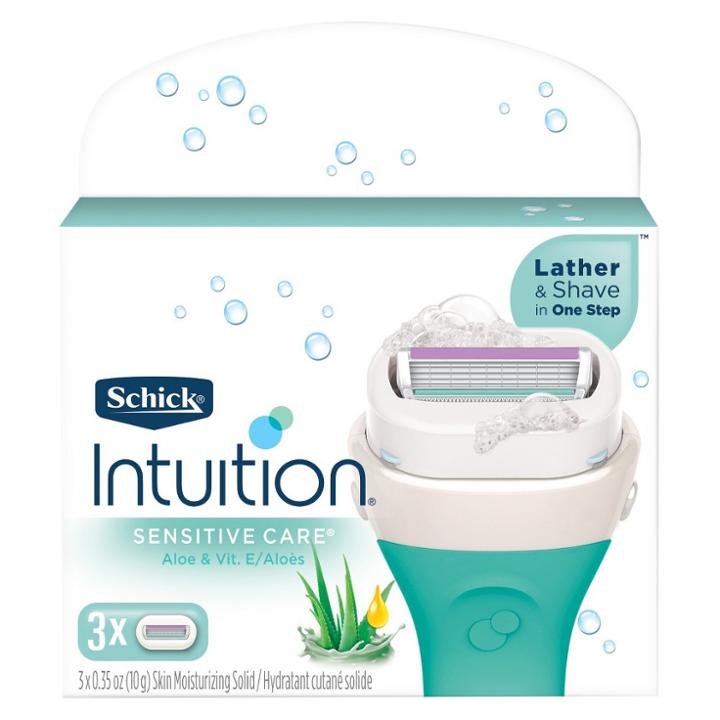 Schick Intuition Sensitive Care Women's Razor Blade Refills