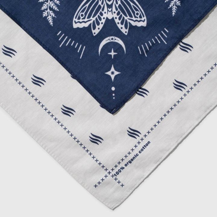 United By Blue Organic Bandana - Whitecap Gray