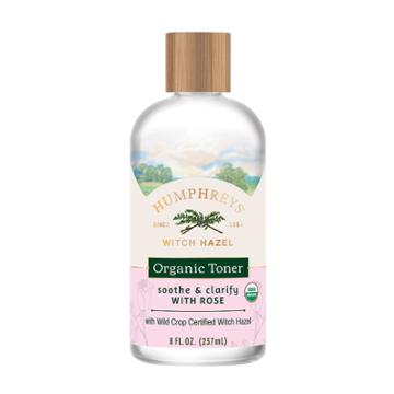 Humphreys Certified Organic Witch Hazel Toner - Rose