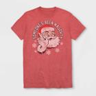 Fifth Sun Petitemen's Someone's Been Naughty Short Sleeve Graphic T-shirt - Ripe Red Heather