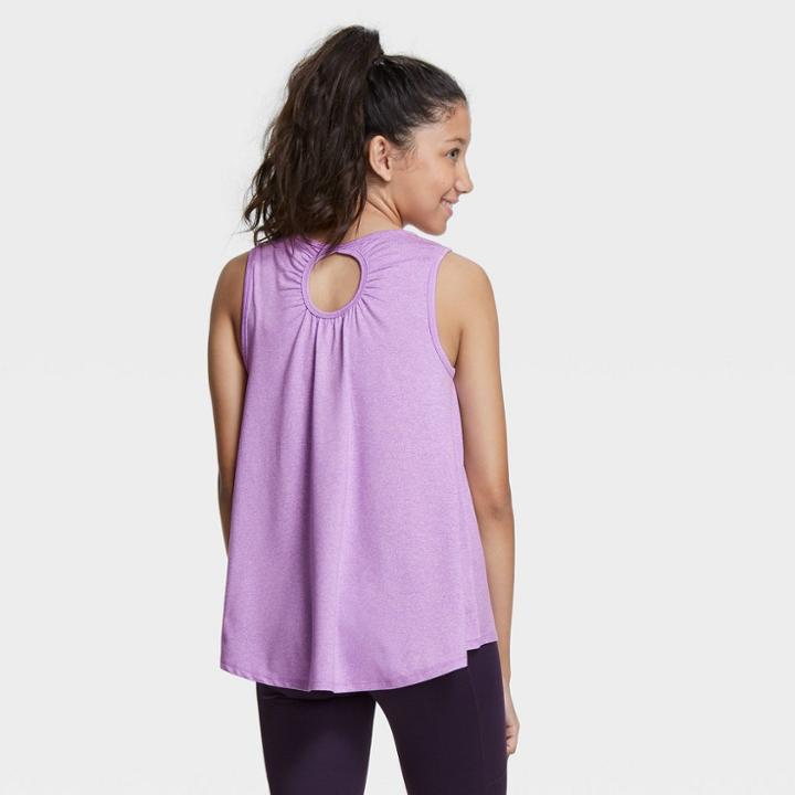 Girls' Studio Tank Top - All In Motion Purple