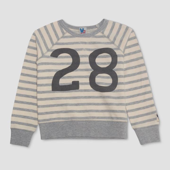 Junk Food Boys' Mickey Mouse Lounge Sweatshirt - White/gray S, Boy's,