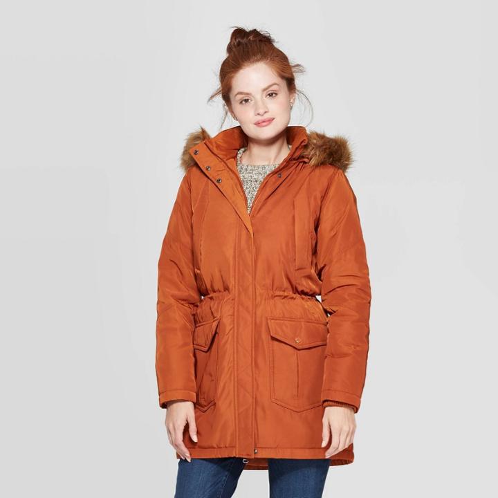 Women's Arctic Parka - Universal Thread Rust M, Size: