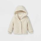 Toddler Sherpa Jacket - Cat & Jack Cream