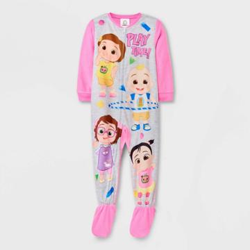 Toddler Girls' Cocomelon Play Time! Union Suit - Purple