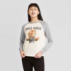Universal Women's Free Hugs Chucky Long Sleeve Graphic T-shirt - White
