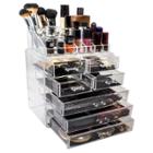 Sorbus Acrylic Cosmetic Makeup And Jewelry Storage Case Display
