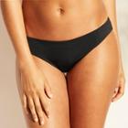 Women's Sun Coast Cheeky Clean Finish Bikini Bottom - Shade & Shore Black