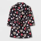 Toddler Boys' Mickey Mouse & Friends Robe - Black