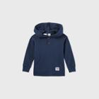 Oshkosh B'gosh Toddler Boys' Hooded Thermal Long Sleeve T-shirt - Navy