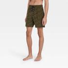 Pair Of Thieves Men's Super Soft Lounge Pajama Shorts - Dark Olive Green