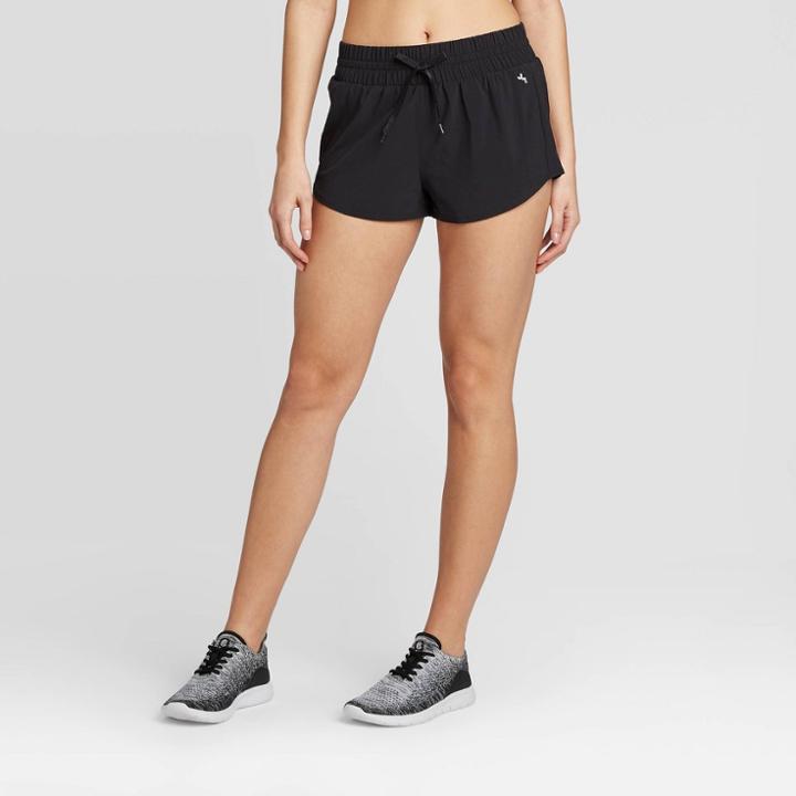 Women's High-waisted Shorts - Joylab Black