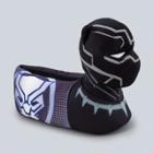 Marvel Toddler Boys' Black Panther Bootie Slipper - Black