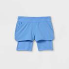 Toddler Girls' Activewear Shorts - Cat & Jack Blue