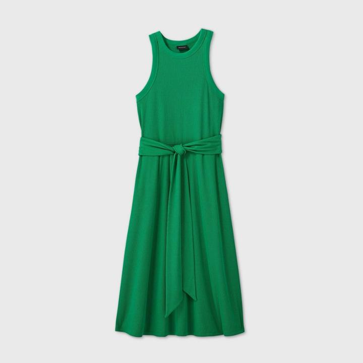 Women's Sleeveless Racer Dress - Who What Wear Green