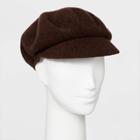 Women's Beret Hat - Universal Thread Brown,