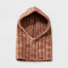 Women's Wide Rib Balaclava - Universal Thread Pink/brown
