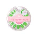 Olive & June Press-on Squoval Extra Short Fake Nails - Lime Fizz