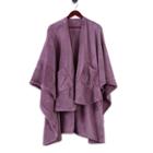 Better Living 58x64 Plush Wrap Wearable Blanket Purple - Better
