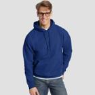 Hanes Men's Ecosmart Fleece Pullover Hooded Sweatshirt - Royal