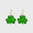 Girls' Irish Shamrock Earrings - Art Class , One Color