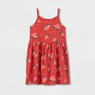 Toddler Girls' Knit Tank Dress - Cat & Jack Red