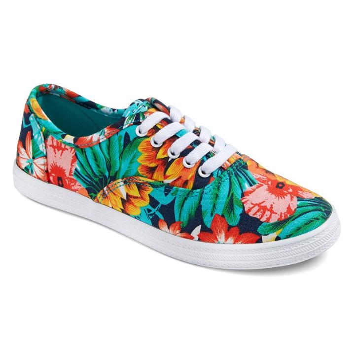 Mossimo Supply Co. Women's Lunea Sneakers - Tropical 7, Tropic Green