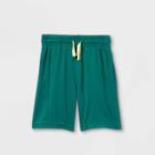 Toddler Boys' Athletic Pull-on Shorts - Cat & Jack Green