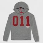 Girls' Stranger Things Eleven Hoodie - Heather Gray