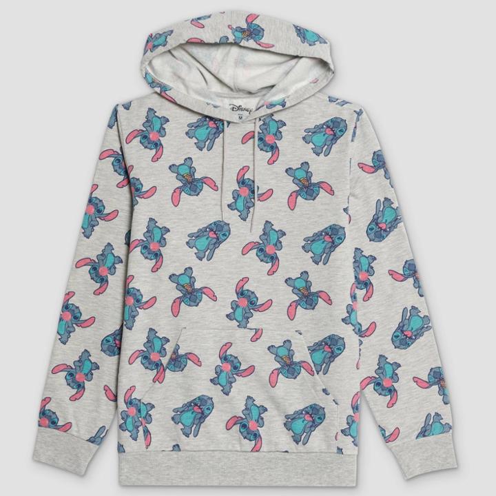 Men's Disney Stitch Graphic Sweatshirt - Gray