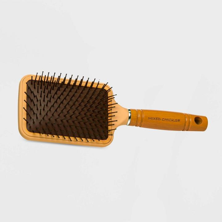 Target Mixed Chicks Paddle Hair Brush, Tan