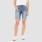 Denizen From Levi's Women's Mid-rise 9 Bermuda Jean Shorts - Summer Fling