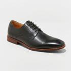 Target Men's Brandt Leather Cap Toe Oxford Dress Shoes - Goodfellow & Co Black