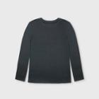 Women's Plus Size Long Sleeve T-shirt - Universal Thread Gray 1x, Women's, Size: