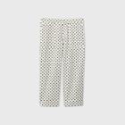Women's Plus Size Polka Dot Mid-rise Relaxed Pants - Who What Wear Cream 14w, Women's, Ivory