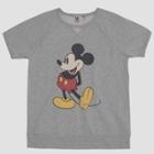 Junk Food Men's Mickey Mouse Short Sleeve French Terry Pullover