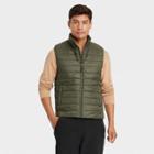 Men's Lightweight Puffer Jacket - Goodfellow & Co Forest