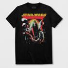 Men's Short Sleeve Star Wars Darth Vader Crew T-shirt - Black