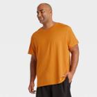 Men's Big & Tall Short Sleeve Performance T-shirt - All In Motion Orange
