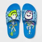 Boys' Disney Toy Story Swim Slide Sandals - 7-8 - Disney Store, Blue/blue