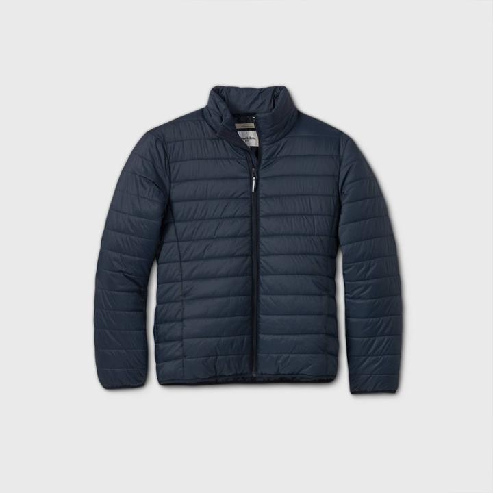 Men's Puffer Jacket - Goodfellow & Co Navy