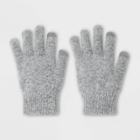 Women's Tech Touch Knit Gloves - Wild Fable Heather Gray