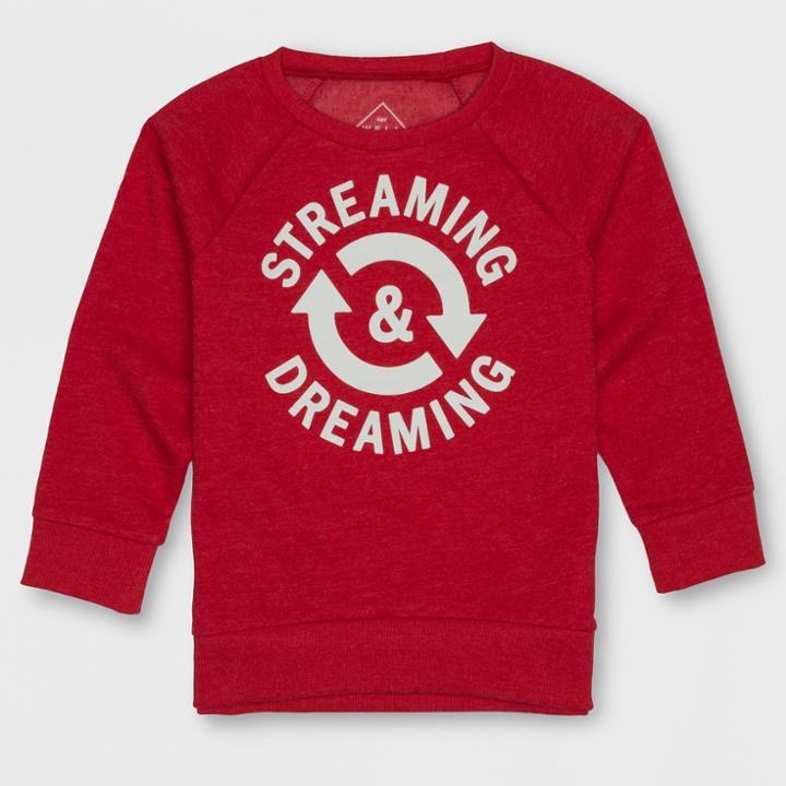 Well Worn Toddler Boys' Sweatshirt - Red