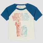 Toddler Boys' Junk Food Star Wars Short Sleeve Graphic T-shirt - White