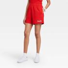 Coca-cola Women's Coca Cola Graphic Jogger Shorts - Red