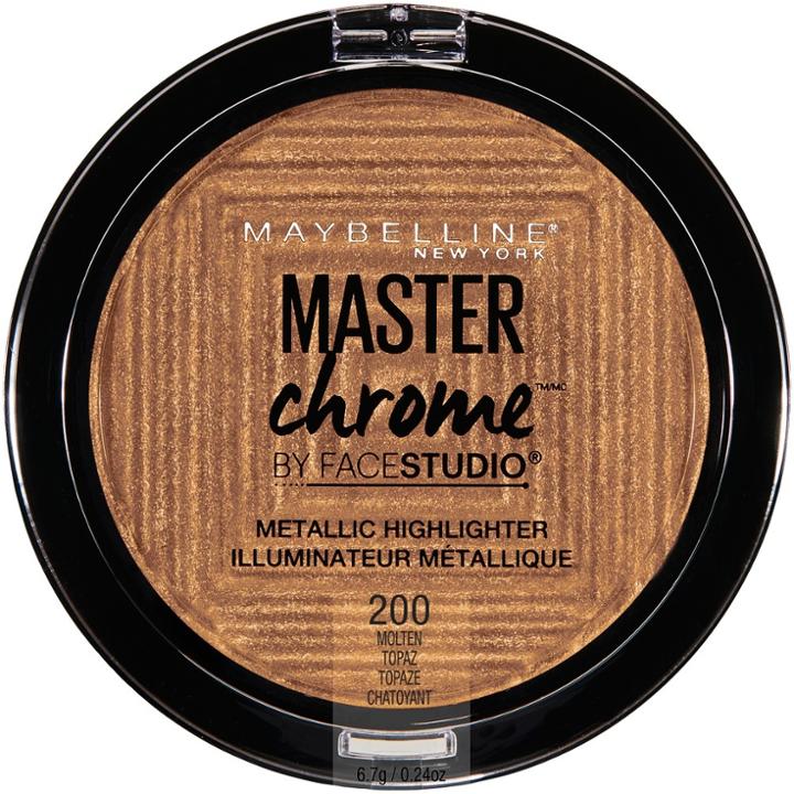 Maybelline Facestudio Master Chrome Metallic Highlighter 200 Molten Topaz